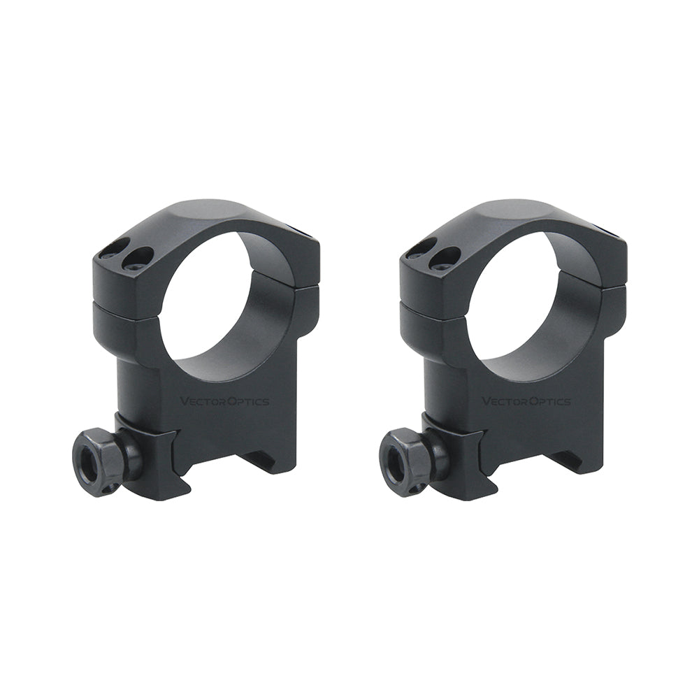 anelli 30mm vector optics alti weaver picatinny montaggio ottica