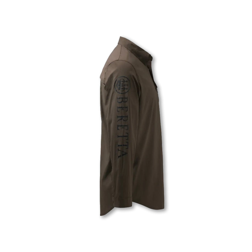 Camicia Beretta Storm uomo traspirante con inserti in rete
