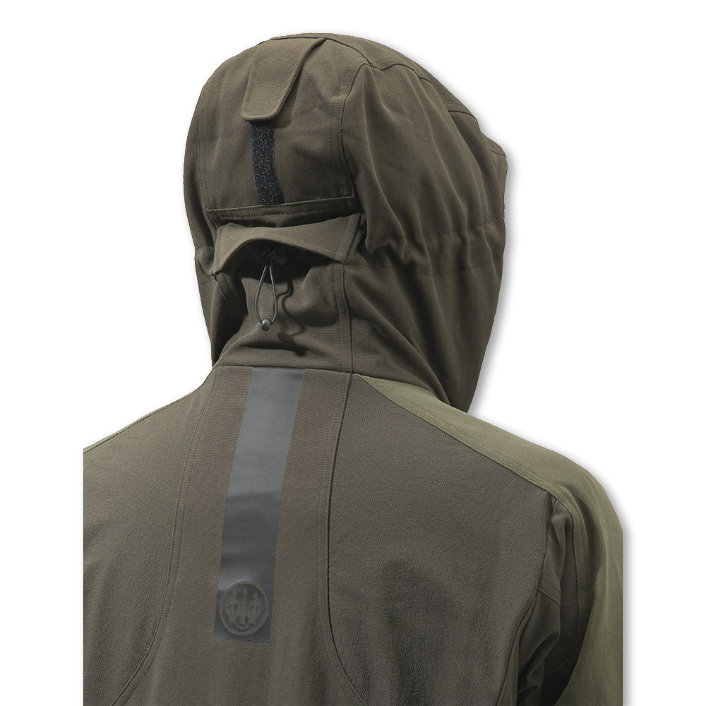 Giacca da caccia Beretta Fjeld GTX Anorak impermeabile Gore-Tex con carniere e cappuccio
