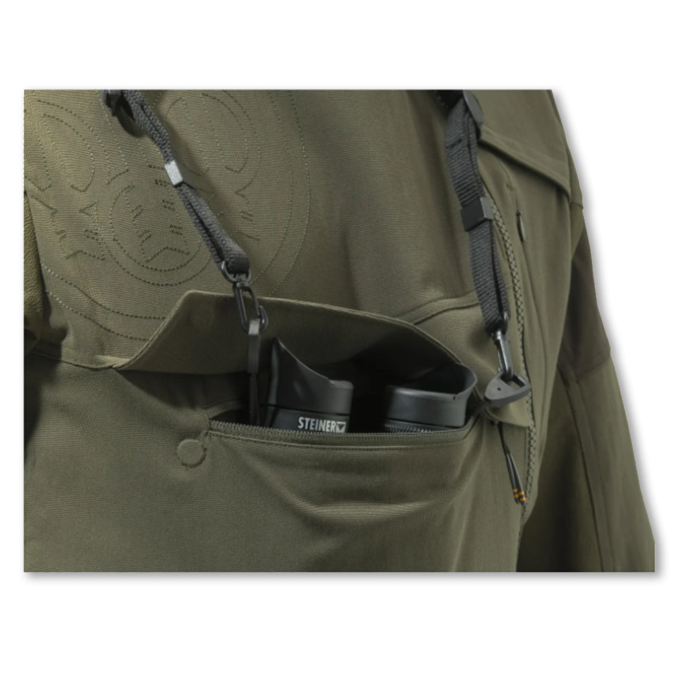 Giacca da caccia Beretta Fjeld GTX Anorak impermeabile Gore-Tex con carniere e cappuccio