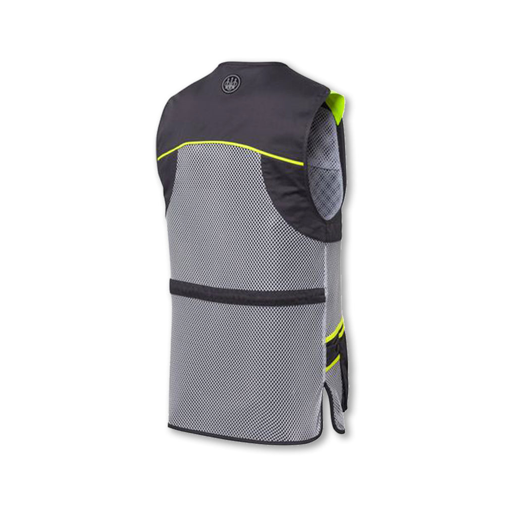 Gilet da tiro Beretta Full Mesh unisex leggero con rete traspirante e tasche portacartucce