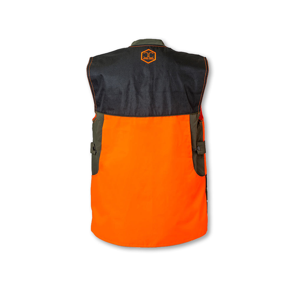 Gilet Park Vest Capone Caccia antistrappo idrorepellente cartucciere e tasche radio/GPS