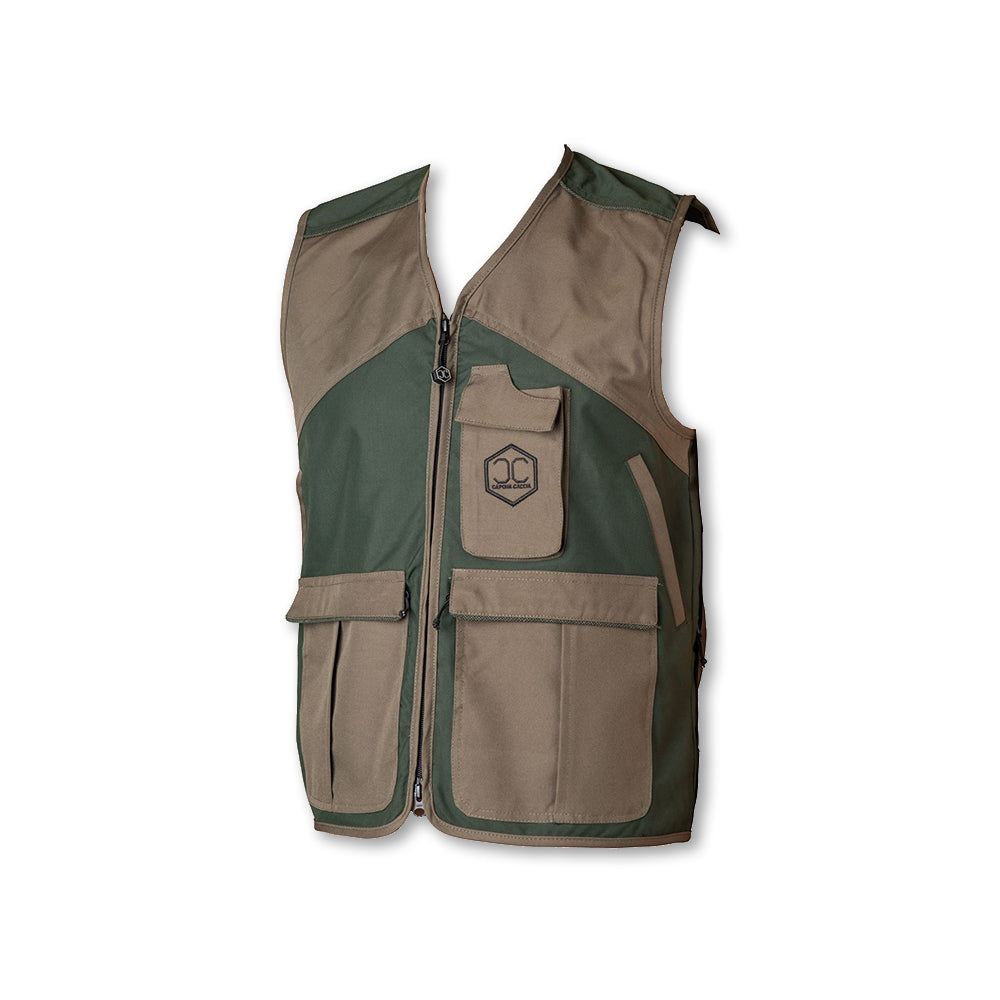 Gilet Taburno Full Green uomo caccia multifunzione Capone Caccia