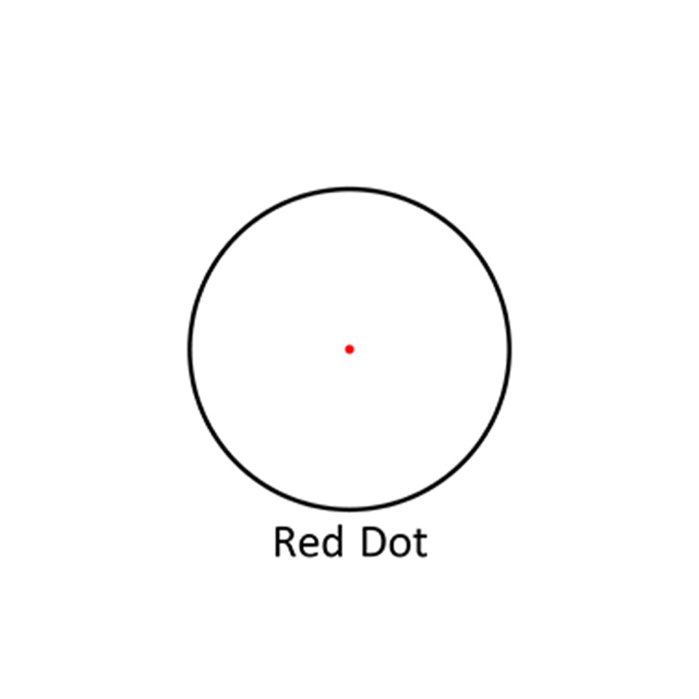nikko stirling flash nrd30h red dot con reticolo punto rosso 3 moa