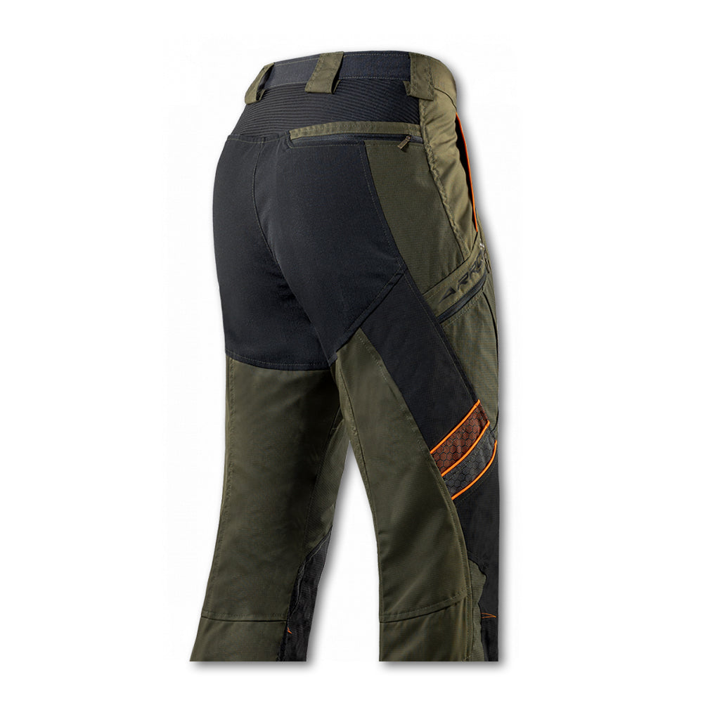 Pantalone tecnico impermeabile Trabaldo Arrow Pro verde nero con rinforzi Titanial Light