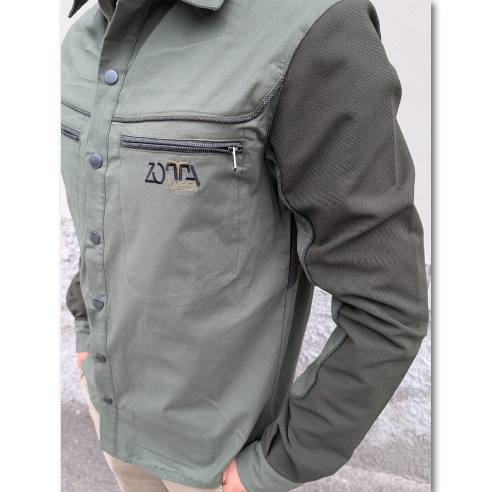 Camicia uomo Zotta Forest Jungle Man Shirt in cotone naturale