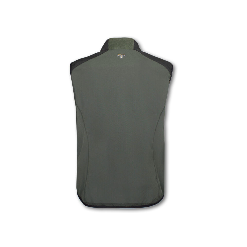 zotta forest baku man vest gilet caccia tecnico colore kaki