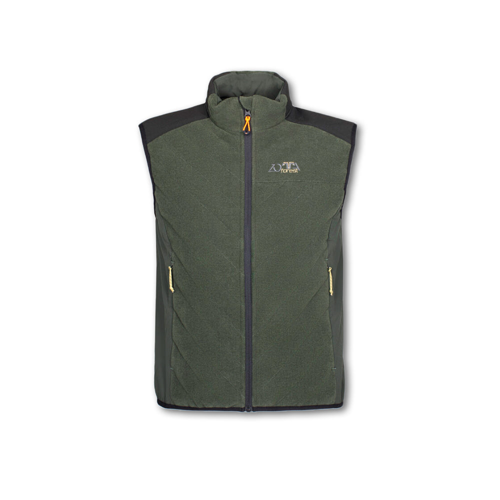 zotta forest baku man vest gilet caccia tecnico colore kaki