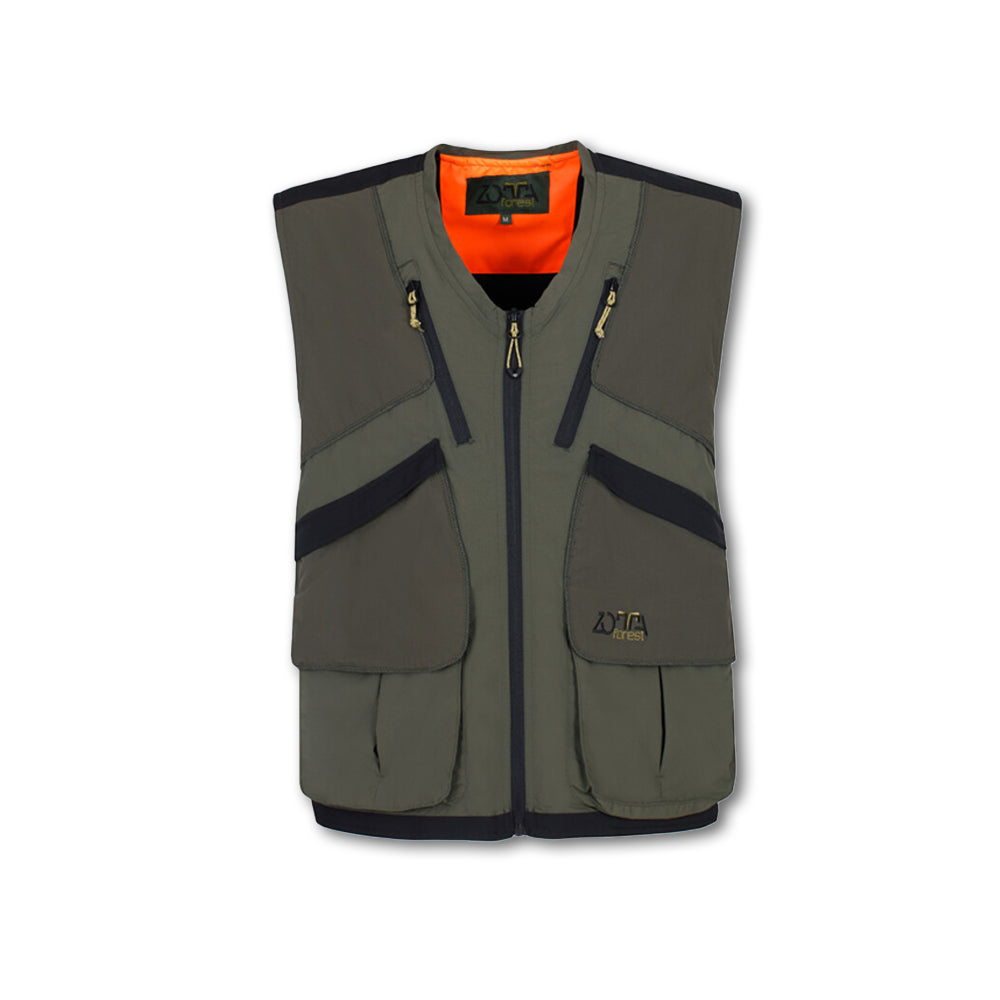 zotta forest flaming man vest gilet tecnico caccia outdoor