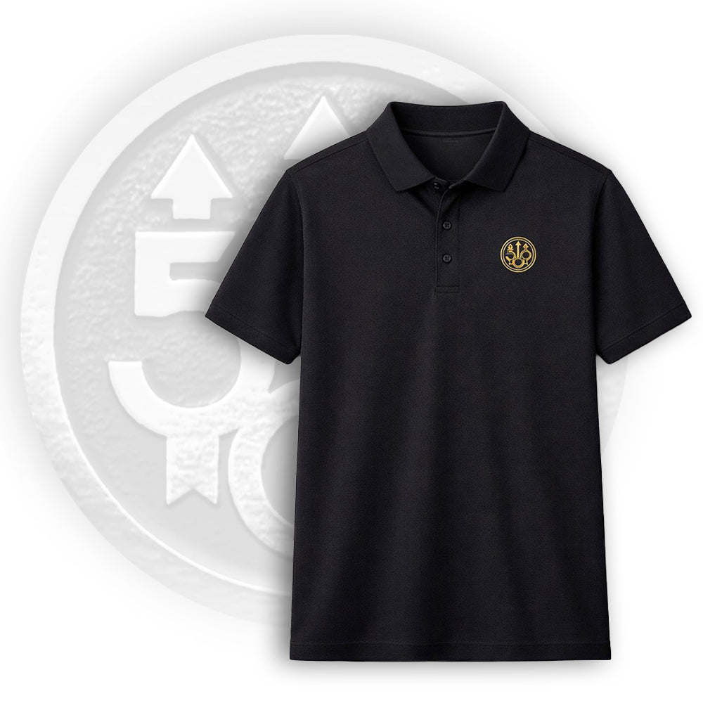 polo nera Beretta 500 anni con logo celebrativo lato cuore edizione limitata