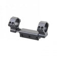 attacco ammortizzato vector optics 30mm zero recoil 11mm aria compressa