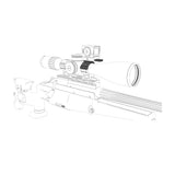vector optics x-accu xasr-a01 mount assembly kit per montare red dot su ottica