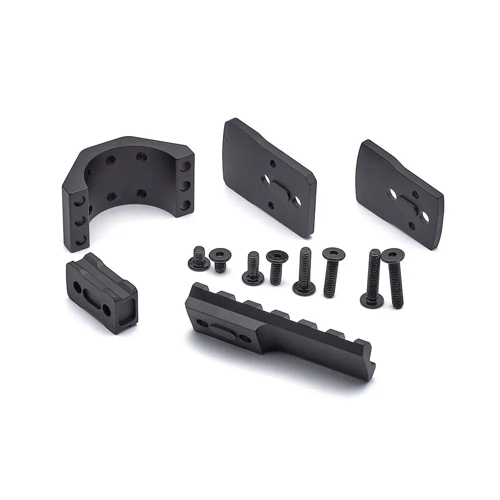vector optics x-accu xasr-a01 mount assembly kit per montare red dot su ottica