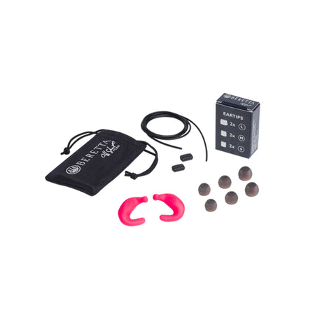 Auricolari antirumore Beretta Mini Headset E2 32dB SNR in silicone con cordoncino regolabile