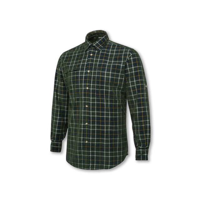 Camicia uomo Dobby Corduroy in cotone con tasche pettorali
