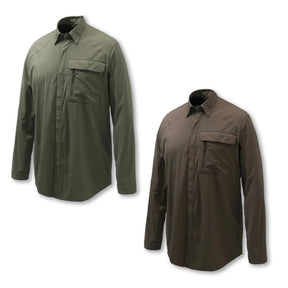 Camicia Beretta Storm uomo traspirante con inserti in rete