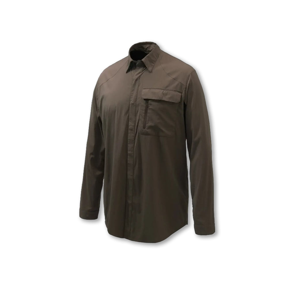 Camicia Beretta Storm uomo traspirante con inserti in rete