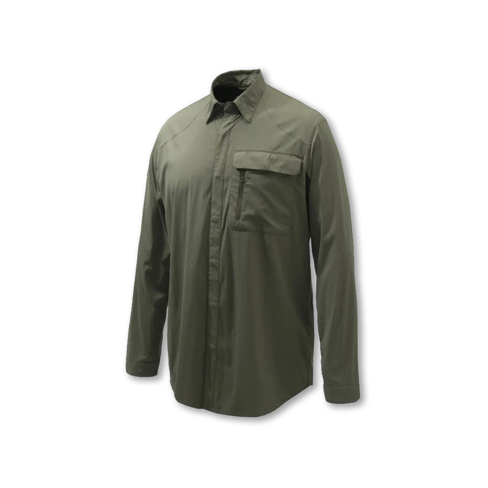 Camicia Beretta Storm uomo traspirante con inserti in rete