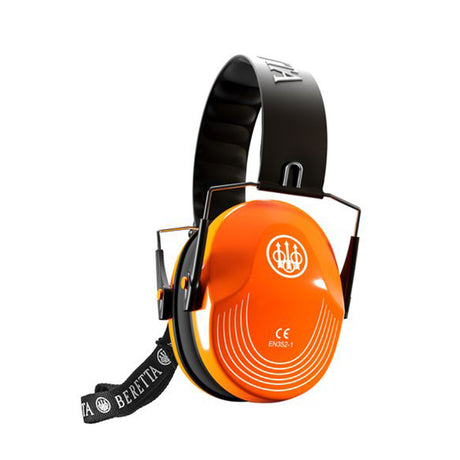 Cuffie antirumore Beretta Earmuffs 25dB SNR compatte per tiro sportivo