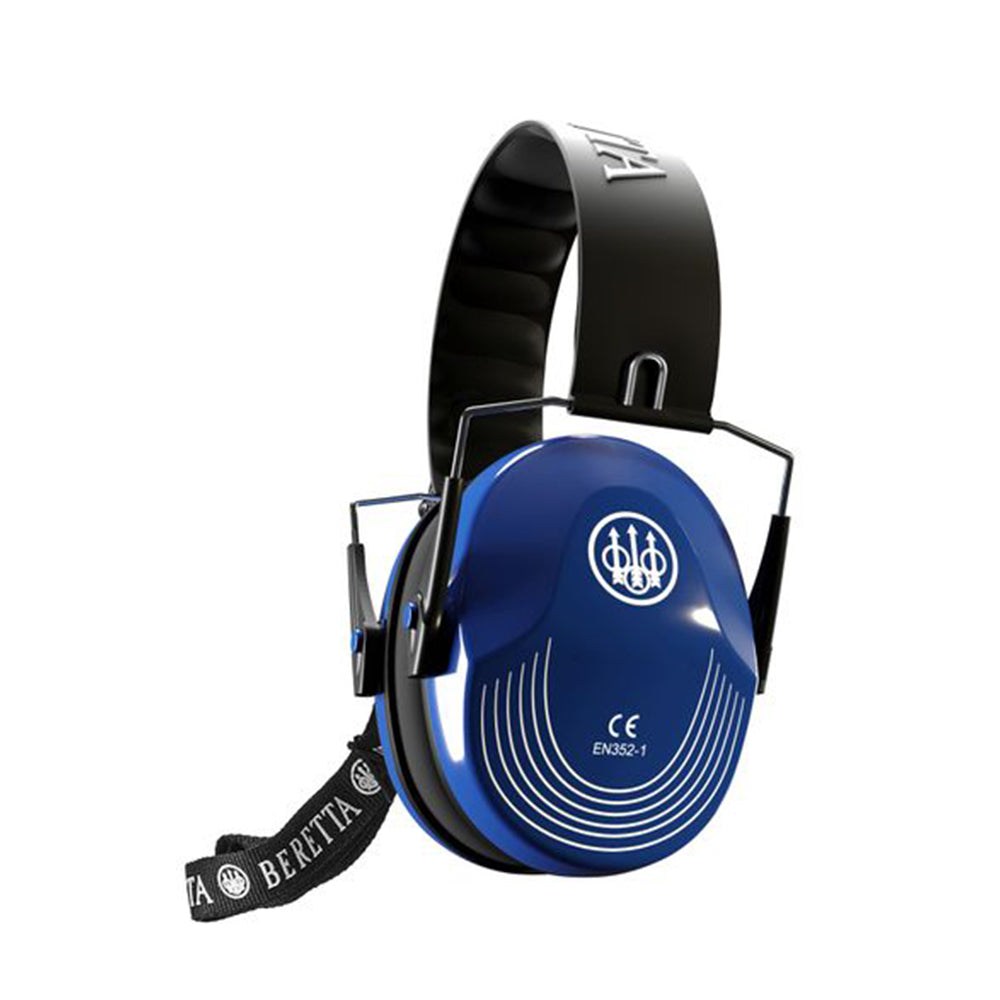 Cuffie antirumore Beretta Earmuffs 25dB SNR compatte per tiro sportivo