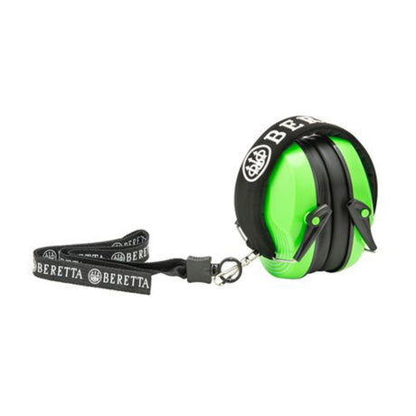 Cuffie antirumore Beretta Earmuffs 25dB SNR compatte per tiro sportivo
