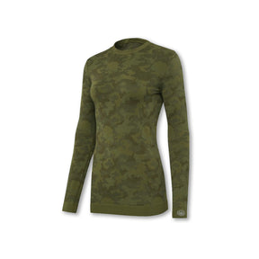 Maglia primo strato tecnica donna Beretta LeSaut manica lunga, seamless e traspirante