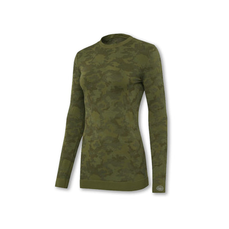 Maglia primo strato tecnica donna Beretta LeSaut manica lunga, seamless e traspirante