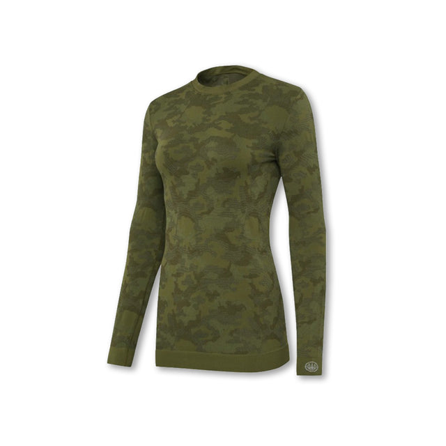 Maglia primo strato tecnica donna Beretta LeSaut manica lunga, seamless e traspirante