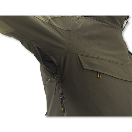Giacca da caccia Beretta Fjeld GTX Anorak impermeabile Gore-Tex con carniere e cappuccio