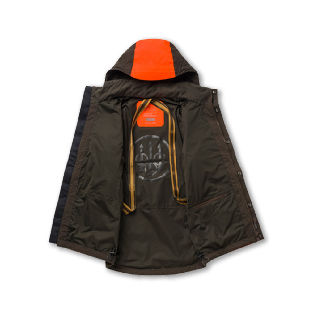 Giacca uomo Beretta Thorn Resistant EVO impermeabile e traspirante con carniere e inserti rinforzati