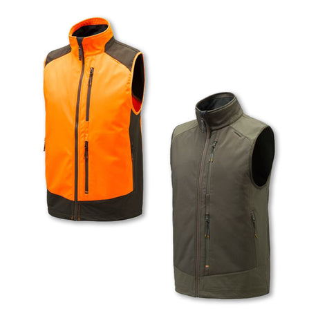 Gilet da caccia uomo Beretta Butte Softshell traspirante antivento