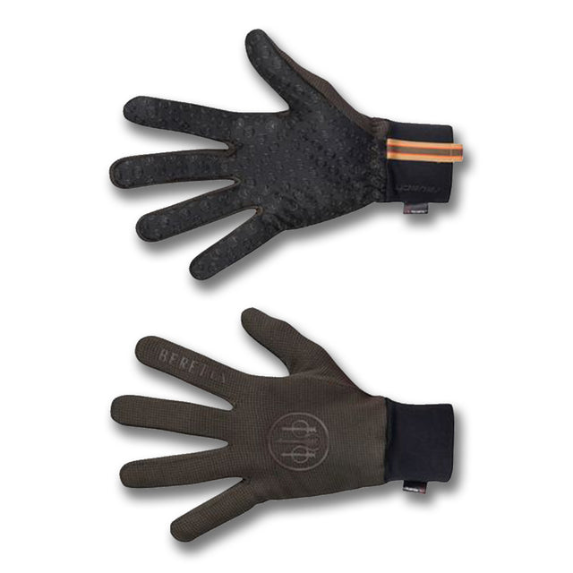 Guanti Beretta Hardface Polartec antivento con inserti touchscreen