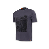 T shirt Beretta logo cotone verde e blu
