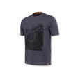 T shirt Beretta logo cotone verde e blu