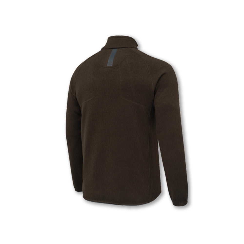 Pile termico da uomo Beretta Abisko Half Zip colore verde con mezza zip