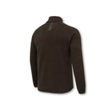 Pile termico da uomo Beretta Abisko Half Zip colore verde con mezza zip