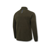 Pile termico da uomo Beretta Abisko Half Zip colore verde con mezza zip