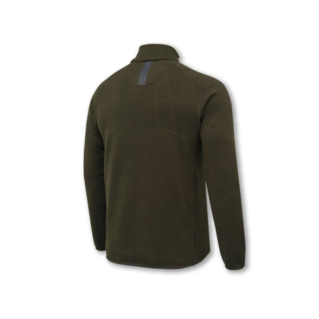 Pile termico da uomo Beretta Abisko Half Zip colore verde con mezza zip