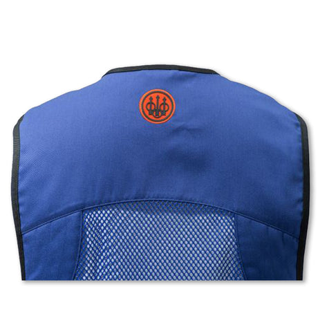 Gilet da tiro Beretta Full Mesh unisex leggero con rete traspirante e tasche portacartucce
