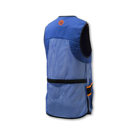 Gilet da tiro Beretta Full Mesh unisex leggero con rete traspirante e tasche portacartucce
