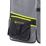 Gilet da tiro Beretta Full Mesh unisex leggero con rete traspirante e tasche portacartucce