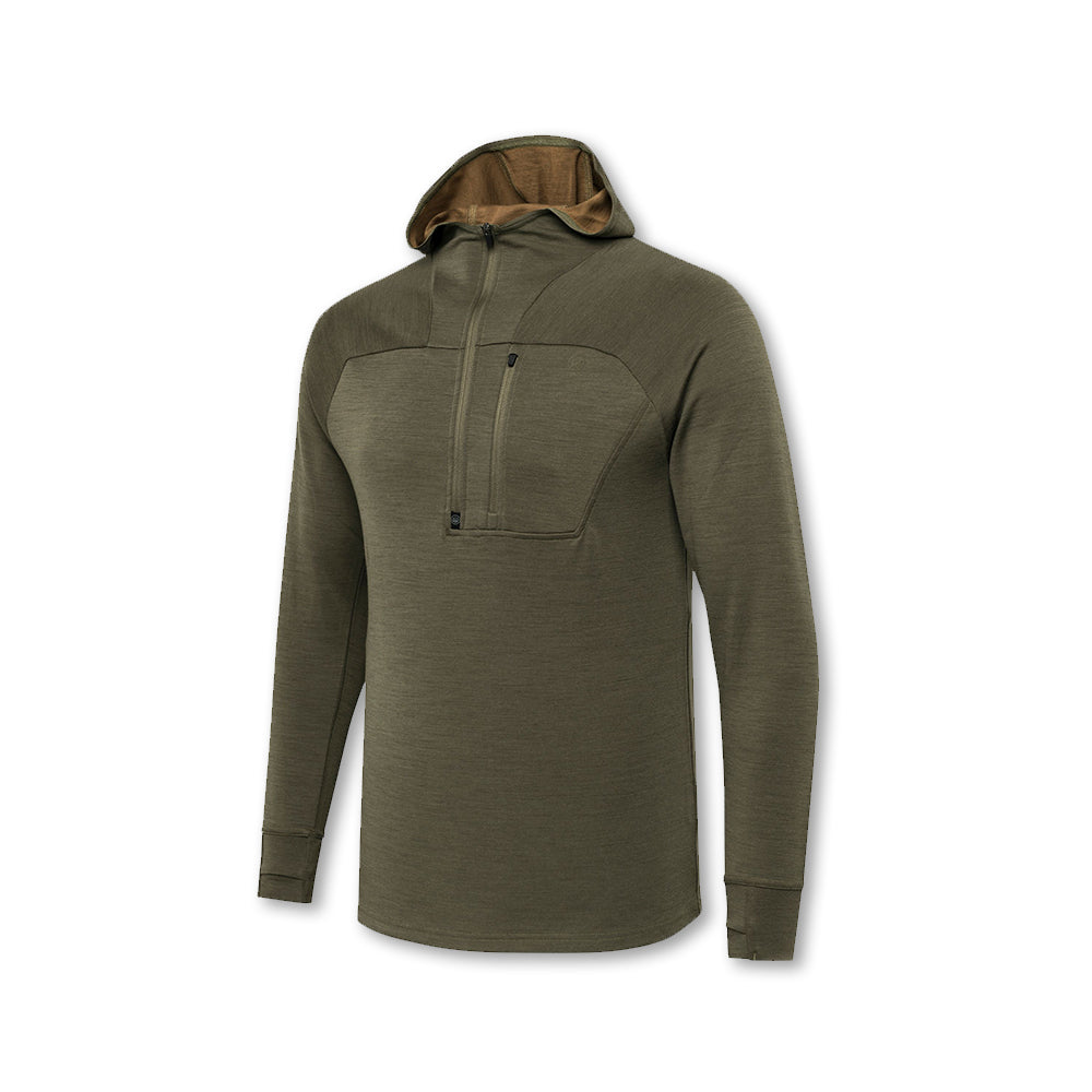 maglia termica Beretta Apollo uomo lana merino traspirante elasticizzata outdoor