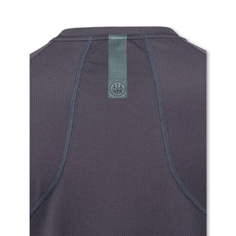 maglia Beretta Ortles LS uomo traspirante poliestere asciugatura rapida charcoal