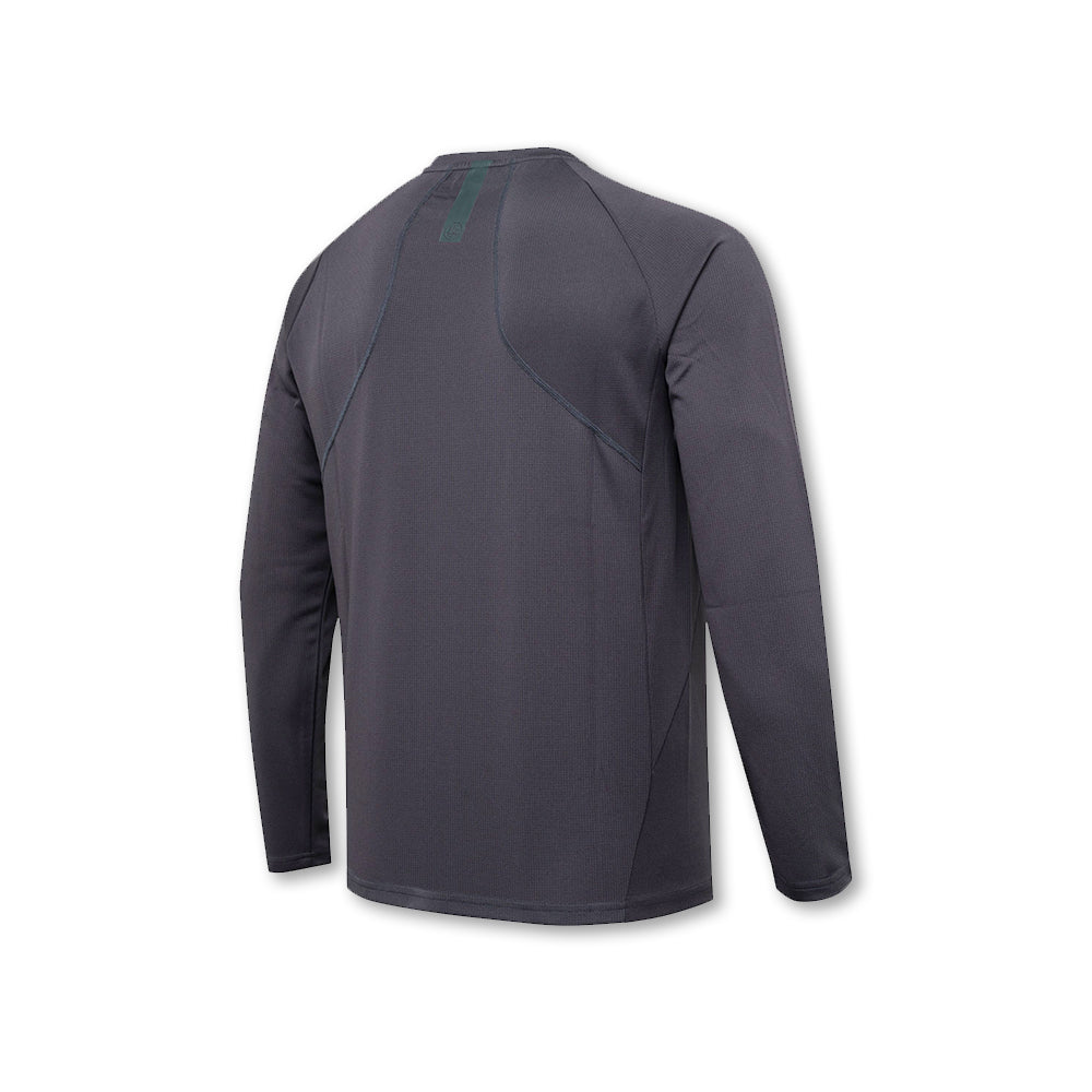 maglia Beretta Ortles LS uomo traspirante poliestere asciugatura rapida charcoal