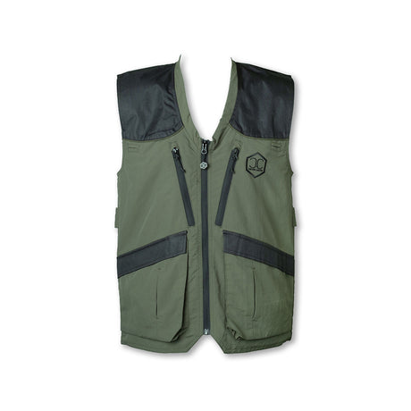 Gilet Park Vest Capone Caccia antistrappo idrorepellente cartucciere e tasche radio/GPS