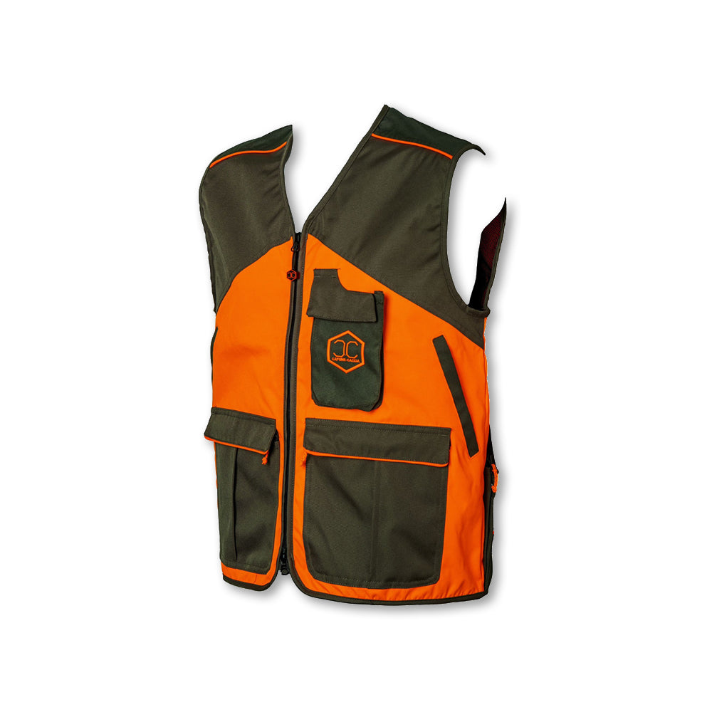 Gilet Taburno Full Green uomo caccia multifunzione Capone Caccia