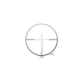 reticolo FFP illuminato Discovery LHD 6-24x50 con griglia MRAD per tiro long range