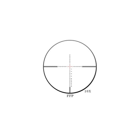 reticolo FFP illuminato Discovery LHD 6-24x50 con griglia MRAD per tiro long range