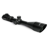 Ottica Konus Armada 6-24x56 con reticolo inciso illuminato e torrette push pull