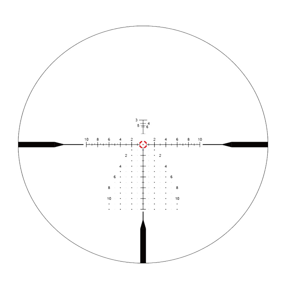 cannocchiale vector optics continental 1-10x28 ed rar c ffp 34mm mil lpvo caccia